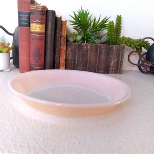 COPY - Fire King Peach Luster Glass 8" Pie Plate #460